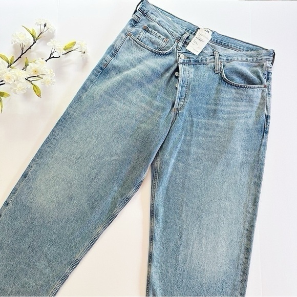 NEW Agolde Women’s Criss Cross Upsized Jeans - Picture 13 of 14